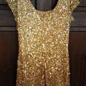 Boston Proper ombre sequin dress
